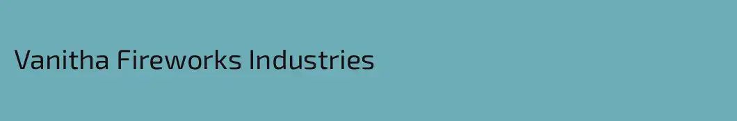 Vanitha Fireworks Industries